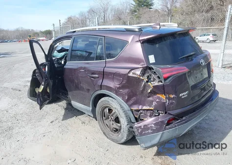 2017 Toyota Rav4 Le z USA, uszkodzony, nr VIN 2T3BFREV0HW611458